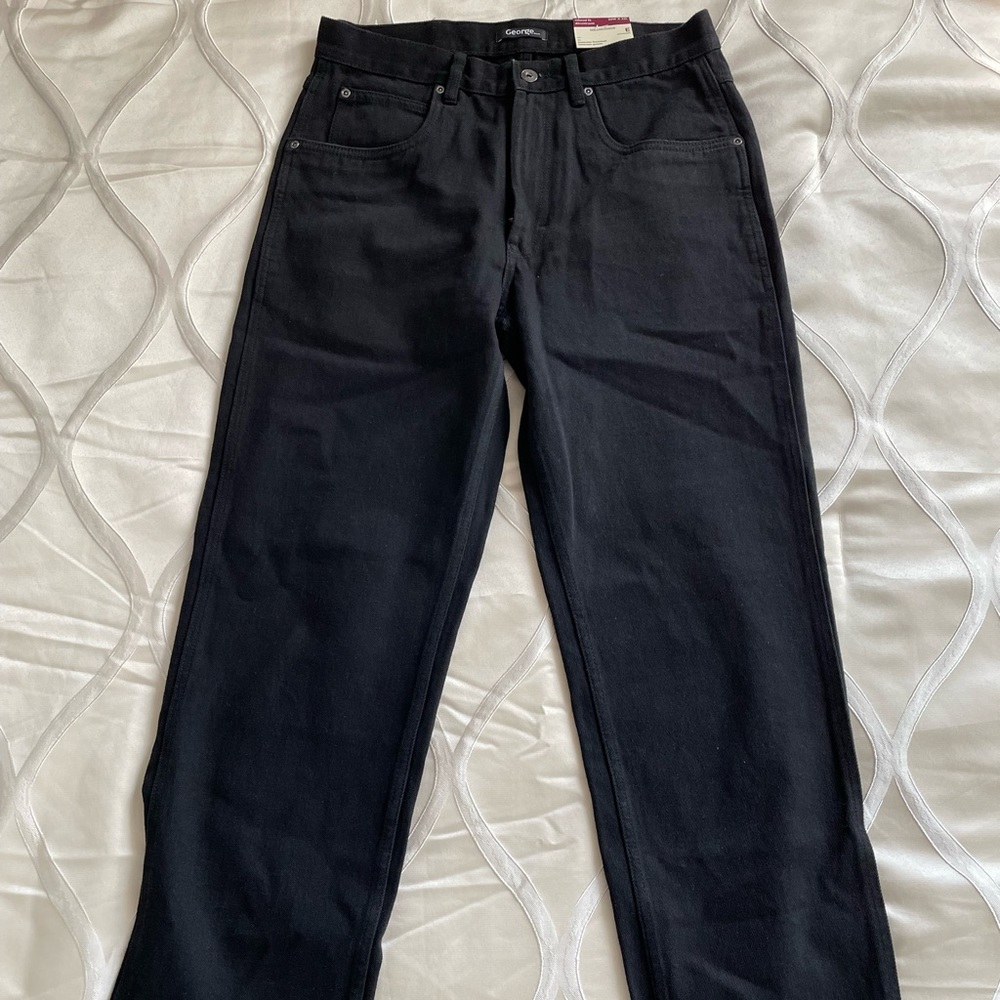 GEORGE Men’s Straight Leg Denim Jeans